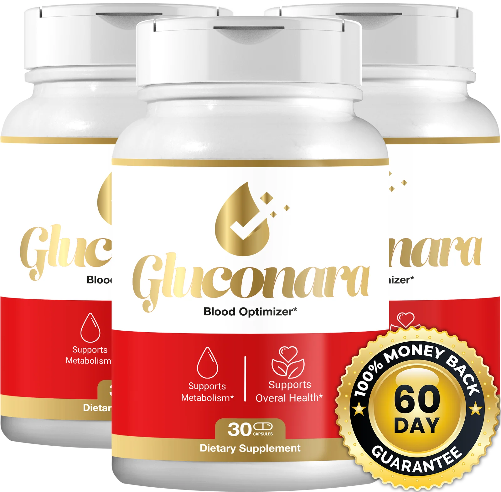Gluconara 3 Bottles